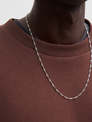 Ανδρικό φούτερ JJEBRADLEY SWEAT CREW JACK&JONES 12249341 BITTER CHOCOLATE NOOS W26/27
