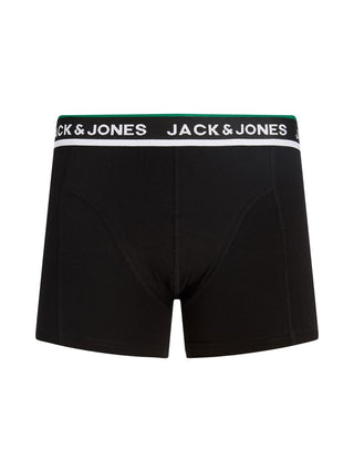 Ανδρικό μποξεράκι JACSWAY SOLID TRUNKS 3 PACK JACK&JONES 12298997 BLACK W26/827