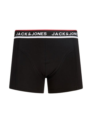 Ανδρικό μποξεράκι JACSWAY SOLID TRUNKS 3 PACK JACK&JONES 12298997 BLACK W26/827