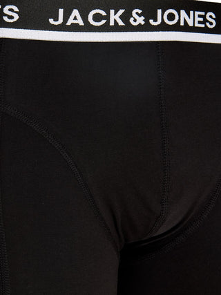 Ανδρικό μποξεράκι JACSWAY SOLID TRUNKS 3 PACK JACK&JONES 12298997 BLACK W26/827