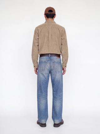 Ανδρικό Overshirt JJZAC CORDUROY OVERSHIRT LS JACK&JONES 12299048 CROCKERY W26/27