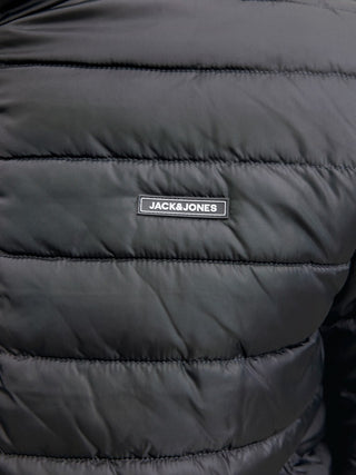 Ανδρικό μπουφάν JJELVIS LIGHT PUFFER COLLAR JACK&JONES 12299190 ASPHALT W26/27