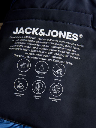 Ανδρικό μπουφάν JPRKEEN PARKA AW26 SN JACK&JONES 12298865 SKY CAPTAIN W26/27