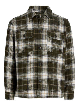 Ανδρικό Overshirt JJEREGENT STRUCTURE OVERSHIRT LS SN JACK&JONES 12300060 ROSIN W26/27