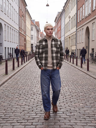 Ανδρικό Overshirt JJEREGENT STRUCTURE OVERSHIRT LS SN JACK&JONES 12300060 ROSIN W26/27