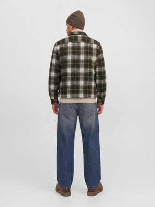 Ανδρικό Overshirt JJEREGENT STRUCTURE OVERSHIRT LS SN JACK&JONES 12300060 ROSIN W26/27