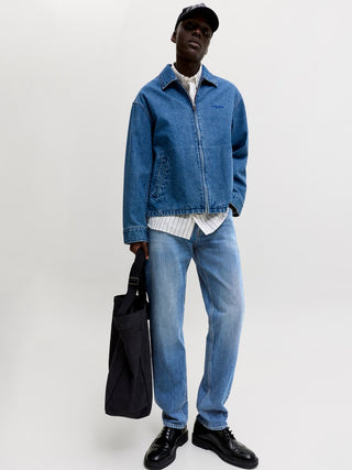 Ανδρικό τζίν JJICHRIS JJORIGINAL SBD 234 JACK&JONES 12300815 BLUE DENIM NOOS W26/27