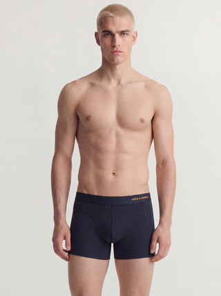Ανδρικό μποξεράκι JACADRIAN SOLID TRUNKS 3 PACK JACK&JONES 12300848 WINDSOR WINE W26/27