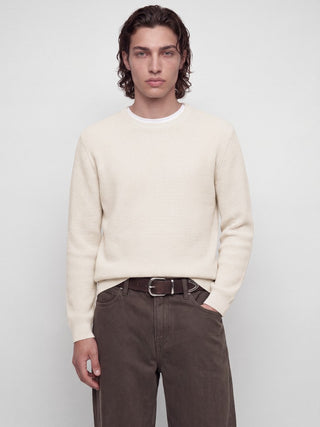 Ανδρικό πλεκτό πουλόβερ JPRBLACONNOR KNIT CREW NECK JACK&JONES 12301707 ANCIENT SCROLL W26/27
