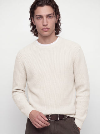 Ανδρικό πλεκτό πουλόβερ JPRBLACONNOR KNIT CREW NECK JACK&JONES 12301707 ANCIENT SCROLL W26/27