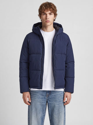 Ανδρικό μπουφάν JJGALAXY PUFFER JACKET JACK&JONES 12303930 SKY CAPTAIN W26/27