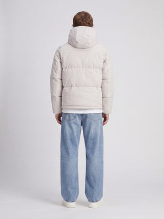 Ανδρικό μπουφάν JJGALAXY PUFFER JACKET JACK&JONES 12303930 MOONBEAM W26/27