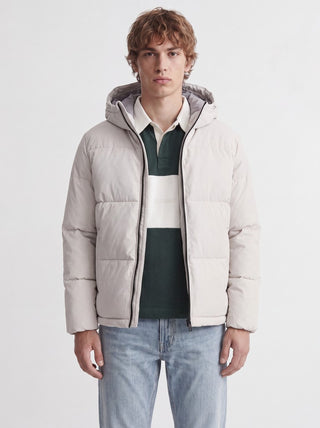 Ανδρικό μπουφάν JJGALAXY PUFFER JACKET JACK&JONES 12303930 MOONBEAM W26/27
