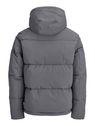 Ανδρικό μπουφάν JJGALAXY PUFFER JACKET JACK&JONES 12303930 ASPHALT W26/27