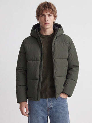 Ανδρικό μπουφάν JJGALAXY PUFFER JACKET JACK&JONES 12303930 ROSIN W26/27