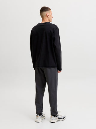 Ανδρικό παντελόνι φόρμας JPSTGORDON ARCHIVE SWEAT PANTS JACK&JONES 12288641 ASPHALT NOOS W26/27