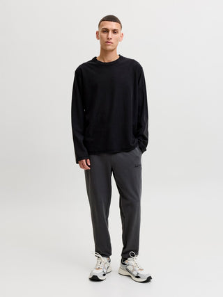 Ανδρικό παντελόνι φόρμας JPSTGORDON ARCHIVE SWEAT PANTS JACK&JONES 12288641 ASPHALT NOOS W26/27