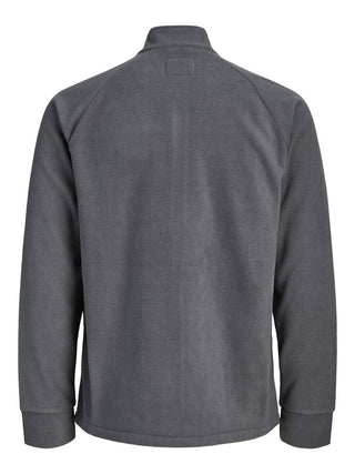 Ανδρική ζακέτα JJPLUTO FLEECE JACKET JACK&JONES 12306403 ASPHALT W26/27