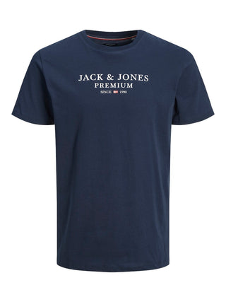 Ανδρικό t-shirt JPRBLUARCHIE SS TEE CREW NECK Jack & Jones 12217167 Navy Blazer NOOS SS26