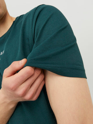 Ανδρικό t-shirt JPRBLUARCHIE SS TEE CREW NECK Jack & Jones 12217167 Atlantic Deep NOOS SS26