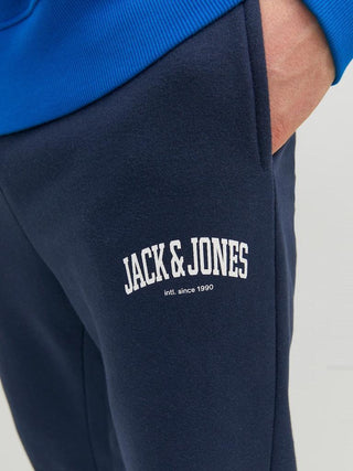 Ανδρικό παντελόνι φόρμας JPSTKANE JJJOSH SWEAT PANTS JACK & JONES 12236479 Navy Blazer NOOS W 23/24