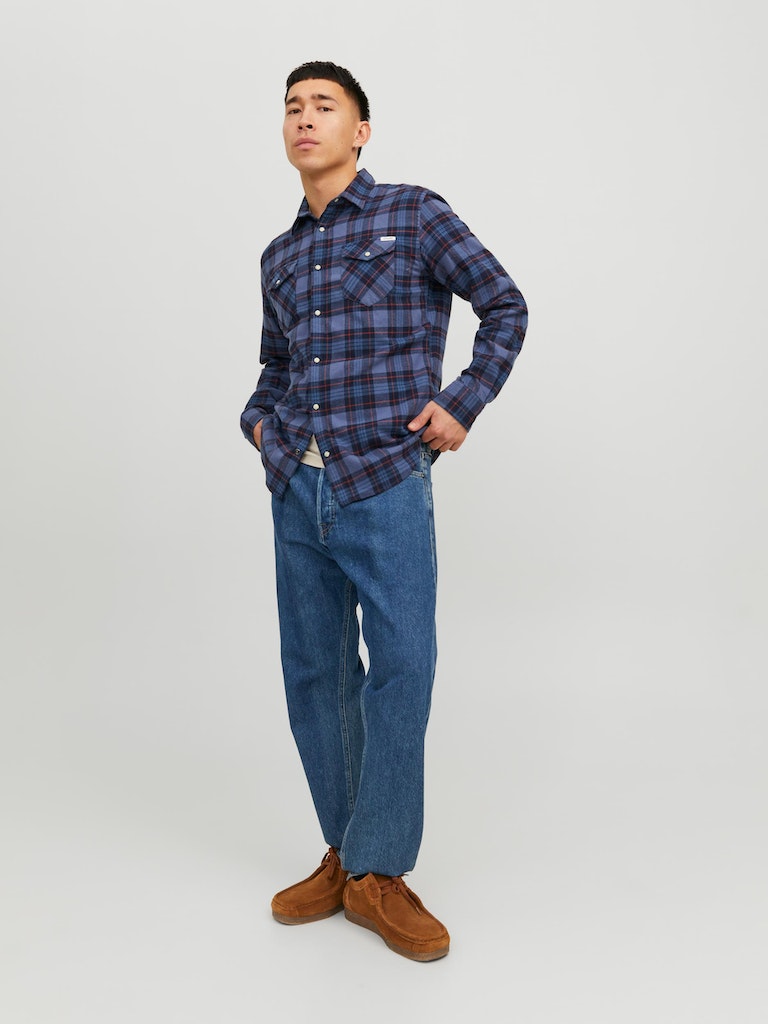 Ανδρικό πουκάμισο καρό JJSHERIDAN FALL CHECK SHIRT JACK & JONES