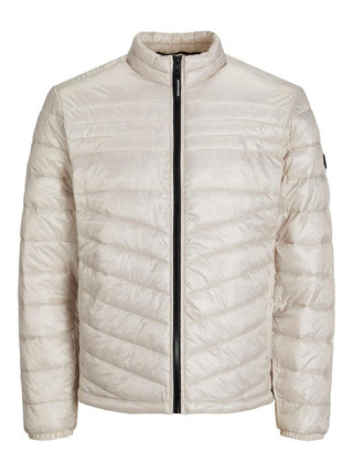 Ανδρικό μπουφάν JJEHERO PUFFER COLLAR JACK & JONES 12211788 Moonbeam NOOS W 23/24