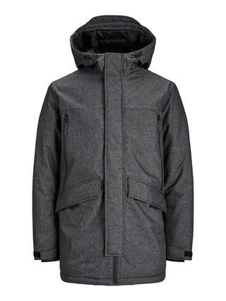 Ανδρικό μπουφάν JCOBLACK PARKA JACK & JONES 12247510 Black W 23/24