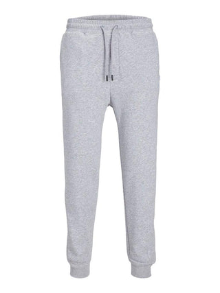 Ανδρικό παντελόνι φόρμας JPSTGORDON BRADLEY SWEAT PANT JACK & JONES 12249274 Light Grey Melange NOOS W24/25