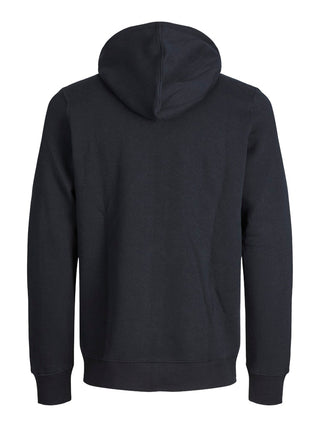 Ανδρική ζακέτα φούτερ με κουκούλα JJEBRADLEY SWEAT ZIP HOOD Jack & Jones 12249342 Black NOOS W25/26