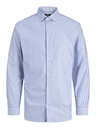 Ανδρικό πουκάμισο JPRBLAPARKER SHIRT L/S Jack & Jones 12227385 Black Iris NOOS W25/26