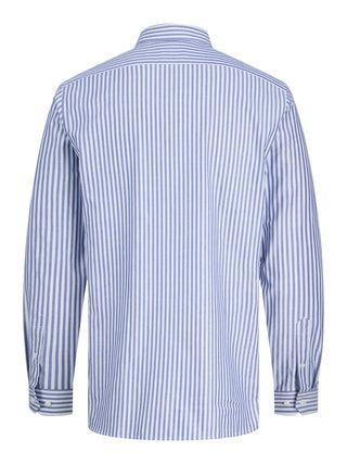 Ανδρικό πουκάμισο JPRBLAPARKER SHIRT L/S Jack & Jones 12227385 Black Iris NOOS W25/26