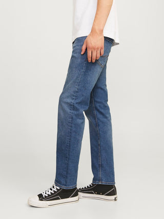 Ανδρικό τζιν JJIMIKE JJORIGINAL SQ 223 JACK & JONES 12246914 Blue Denim W25/26