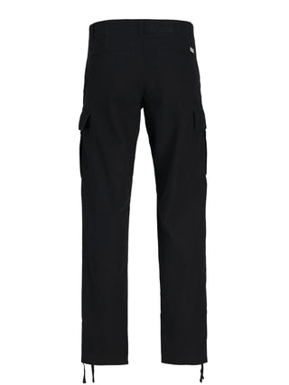 Ανδρικό παντελόνι JPSTKANE BARKLEY CARGO PANT Jack & Jones 12258150 Black NOOS SS26