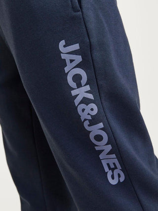 Ανδρικό παντελόνι φόρμας Regular Fit JPSTGORDON JJALVIS SWEAT PANTS NAF JACK & JONES 12258477 Navy Blazer W24/25