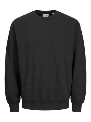 Ανδρικό φούτερ JJECHARGE SWEAT CREW NECK Jack & Jones 12257853 Black NOOS W24/25