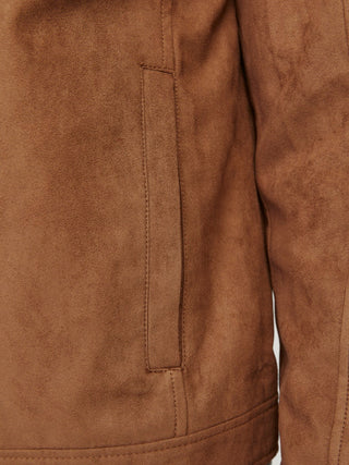 Ανδρικό μπουφάν JJEDYLAN CLEAN JACKET Jack & Jones 12261197 Cognac NOOS W25/26