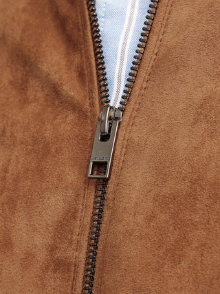 Ανδρικό μπουφάν JJEDYLAN CLEAN JACKET Jack & Jones 12261197 Cognac NOOS W25/26