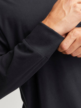 Ανδρική πιτζάμα JACSOLID LOUNGE SET WJack & Jones 12268536 Black NOOS W25/26