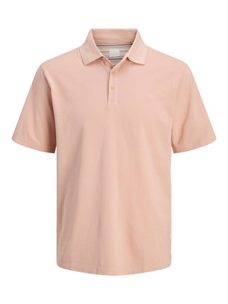 Ανδρική μπλούζα polo κοντομάνικη JPRBLUWILLIAM WASH SS POLO SN Jack & Jones 12257315 Rose Dust SS25