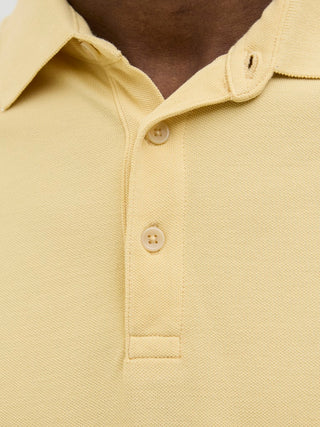 Ανδρική μπλούζα polo κοντομάνικη JPRBLUWILLIAM WASH SS POLO SN Jack & Jones 12257315 Moonstone SS25