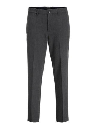 Ανδρικό παντελόνι JPSTACE LEO CHINO Jack & Jones 12260908 Dark Grey Melange NOOS W25/26