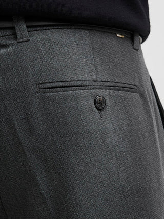 Ανδρικό παντελόνι JPSTACE LEO CHINO Jack & Jones 12260908 Dark Grey Melange NOOS W25/26