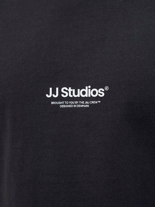 Ανδρική μακρυμάνικη μπλούζα JJESOHO TEE LS CREW NECK Jack & Jones 12278788 Black NOOS W25/26