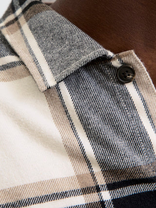 Ανδρικό πουκάμισο JJECHARGE OVERSHIRT LS Jack & Jones 12278969 Crockery NOOS W25/26