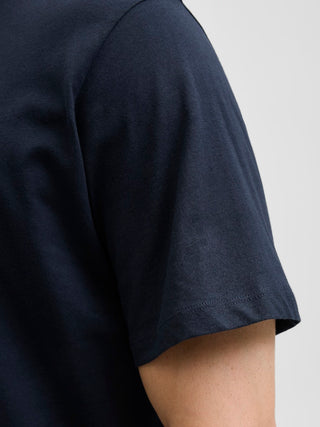 Ανδρικό t-shirt JJBRANDY TEE SS CREW NECK LN Jack & Jones 12279100 Sky Captain W25/26