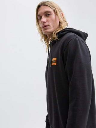 Ανδρικό φούτερ με κουκούλα JJBRANDY SWEAT HOOD Jack & Jones 12279261 Black W25/26