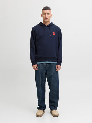 Ανδρικό φούτερ με κουκούλα JJBRANDY SWEAT HOOD Jack & Jones 12279261 Sky Captain W25/26