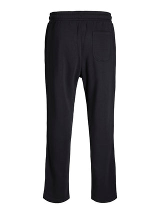 Ανδρικό παντελόνι φόρμας JPSTKANE BRADLEY UNCUFFED SWT PANTS Jack & Jones 12279134 Black NOOS W25/26