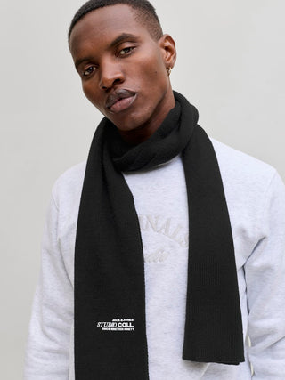 Ανδρικό κασκόλ JACCOLL SCARF SN Jack & Jones 12279648 Black W25/26
